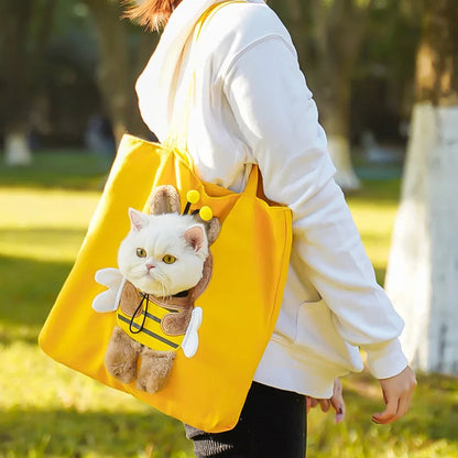 Lion Shaped Soft Cat & Dog Carrier Bag