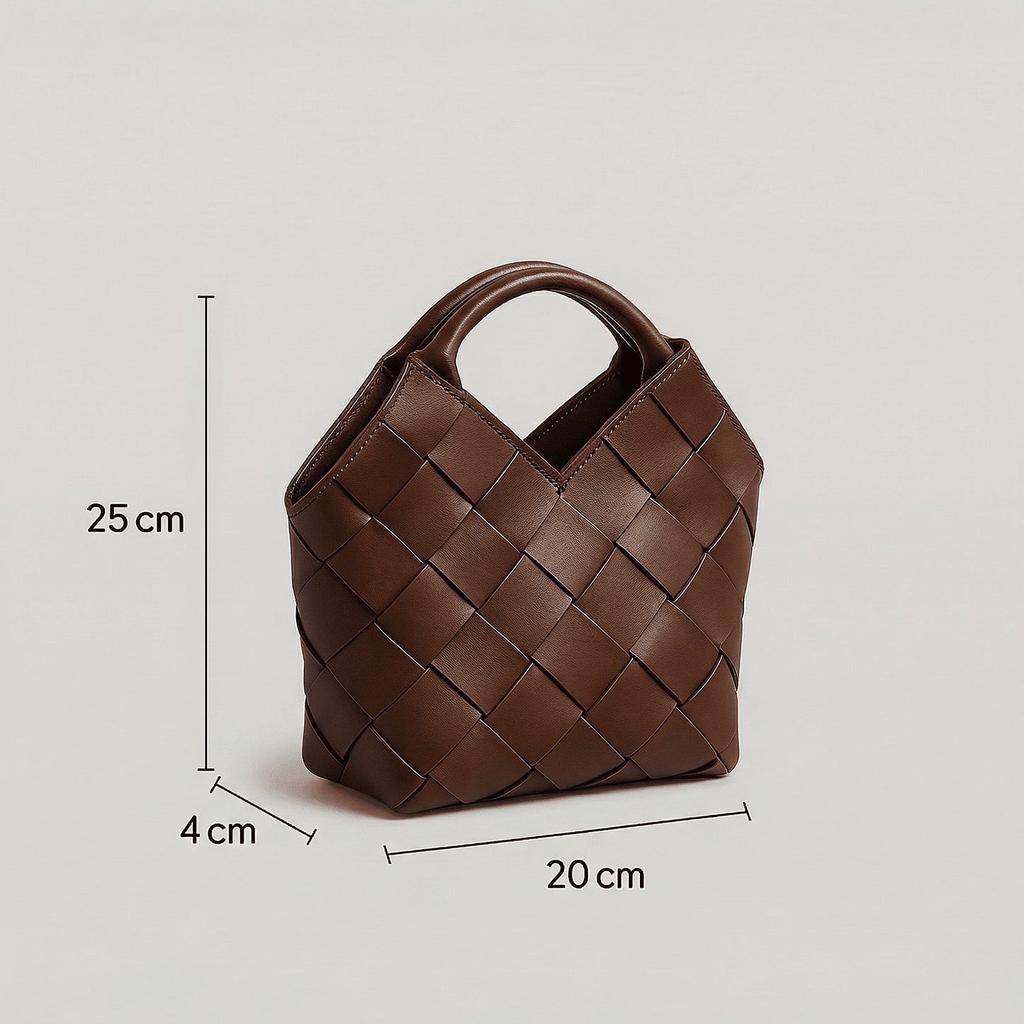 👜🧵DIY Woven Leather Bag Sewing Kit – Beginner-Friendly Handmade Handbag Kit