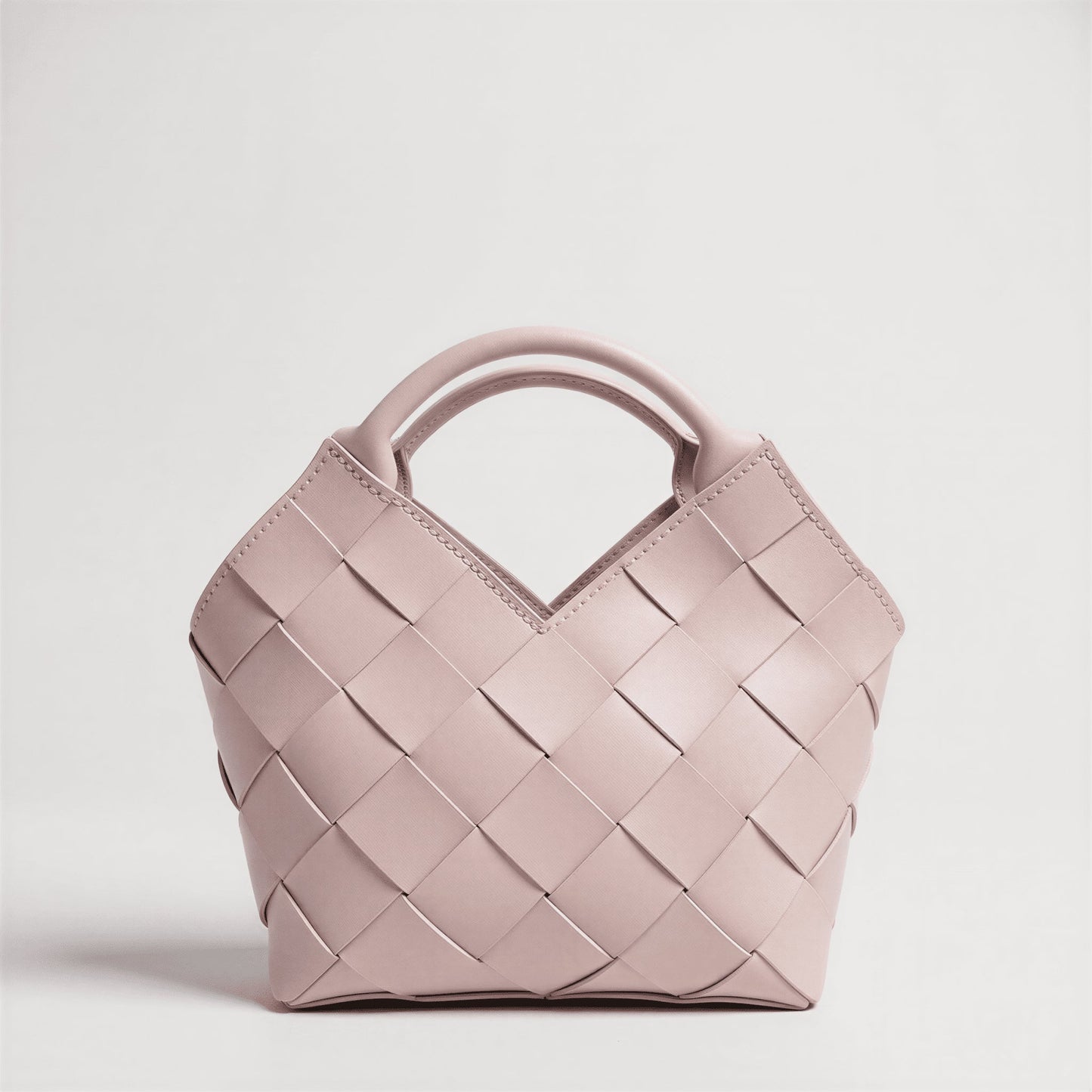 👜🧵DIY Woven Leather Bag Sewing Kit – Beginner-Friendly Handmade Handbag Kit