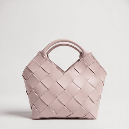 👜🧵DIY Woven Leather Bag Sewing Kit – Beginner-Friendly Handmade Handbag Kit